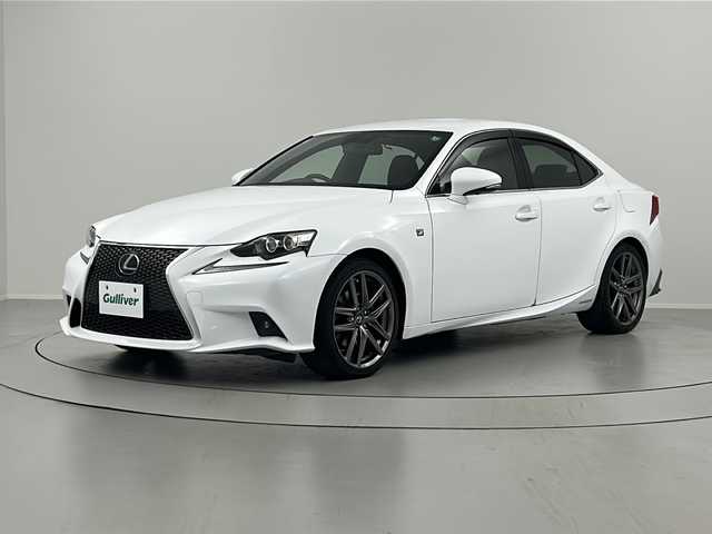レクサス ＩＳ 300h Fスポーツ 福島県 2014(平26)年 8.6万km ホワイトノーヴァガラスフレーク /禁車車//レーダークルーズコントロール//シートヒーター//バックカメラ//パドルシフト//ＥＴＣ//純正ナビ/CD・DVD・BT・MSV・フルセグＴＶ//フォグランプ//ステアリングリモコン//パワーシート//ＬＥＤライト//取説・保証書//ハーフレザーシート//カードキー有り