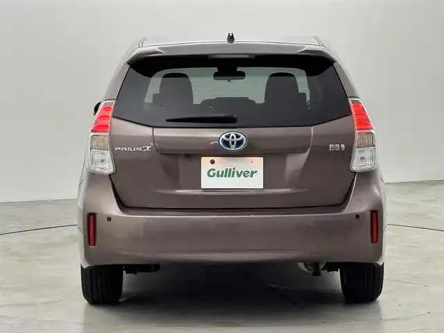 トヨタ プリウス α S 福岡県 2019(平31)年 6.9万km ダークシェリーマイカM 純正ナビ／フルセグＴＶ　/バックカメラ　/ビルトインＥＴＣ　/レーダークルーズコントロール　/レーンキープ　/オートマチックハイビーム　/プッシュスタート　/電動格納式ドアミラー　/ステアリングリモコン　/ＬＥＤライト