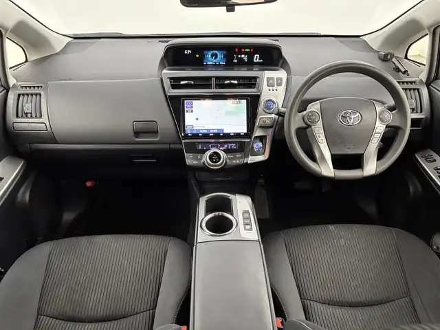 トヨタ プリウス α S 福岡県 2019(平31)年 6.9万km ダークシェリーマイカM 純正ナビ／フルセグＴＶ　/バックカメラ　/ビルトインＥＴＣ　/レーダークルーズコントロール　/レーンキープ　/オートマチックハイビーム　/プッシュスタート　/電動格納式ドアミラー　/ステアリングリモコン　/ＬＥＤライト