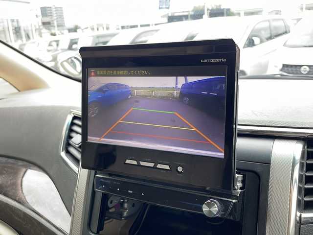 トヨタ アルファードハイブリット G 新潟県 2013(平25)年 11.3万km ホワイトパールクリスタルシャイン 前後コーナーセンサー/フルセグテレビ/バックカメラ
