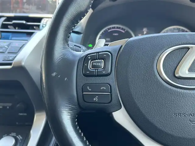 レクサス ＮＸ 300h Iパッケージ 島根県 2016(平28)年 9.1万km ブラック 純正ナビ/CD/DVD/DTV/Blu-ray/Bluetooth/USB/サイド/バックカメラ/レーダークルーズコントロール/黒合皮シート/パワーシート/シートヒーター /コーナーセンサー /LEDオートライト/ステアリングヒーター/ステアリングスイッチ/純正アルミホイール