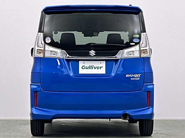 スズキ ソリオ バンディット HV MV Dカメラ ブレーキS 大阪府 2018(平30)年 3.9万km スピーディーブルーM 純正ナビ/・フルセグTV/・Bluetooth/・USB接続/・SDサーバー/全方位カメラ/両側パワースライドドア/デュアルカメラブレーキサポート/車線逸脱防止システム/追従クルーズコントロール/スマートキー/スペアキー/純正15インチアルミホイール