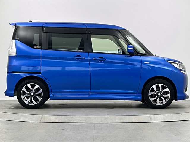 スズキ ソリオ バンディット HV MV Dカメラ ブレーキS 大阪府 2018(平30)年 3.9万km スピーディーブルーM 純正ナビ/・フルセグTV/・Bluetooth/・USB接続/・SDサーバー/全方位カメラ/両側パワースライドドア/デュアルカメラブレーキサポート/車線逸脱防止システム/追従クルーズコントロール/スマートキー/スペアキー/純正15インチアルミホイール