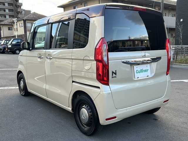 ホンダ Ｎ ＢＯＸ L コーディネートスタイル 長野県 2022(令4)年 3万km プレミアムアイボリーパールⅡ 禁煙車/純正8インチナビ/（VXU-227NBi）/フルセグTV/バックカメラ/CD/DVD/HDMI/BluetoothAudio/ステアリングスイッチ/レーダークルーズコントロール/両側パワースライドドア/アイドリングストップ/USB入力端子/前後ドラレコ/前席シートヒーター/衝突被害軽減システム/横滑り防止装置/レーンキープアシスト/後席両側ロールサンシェード/オートマチックハイビーム/オートライト/後ろコーナーセンサー/スマートキー/スペアキー