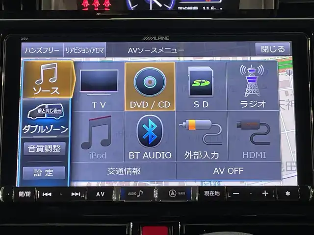 トヨタ タンク カスタムG S 愛知県 2017(平29)年 4.5万km ファインブルーマイカメタリック/シルバー2トーン ＡＬＰＩＮＥ９インチナビ/両側パワースライドドア/衝突軽減ブレーキ/車線逸脱警報/クリアランスソナー/先行車発進告知/クルーズコントロール/バックカメラ/ビルトインETC/アイドリングストップ/USB＆HDMI入力端子/ＬＥＤヘッドライト/ISOFIX/純正フロアマット/純正14インチアルミホイール