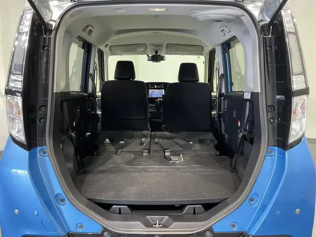 トヨタ タンク カスタムG S 愛知県 2017(平29)年 4.5万km ファインブルーマイカメタリック/シルバー2トーン ＡＬＰＩＮＥ９インチナビ/両側パワースライドドア/衝突軽減ブレーキ/車線逸脱警報/クリアランスソナー/先行車発進告知/クルーズコントロール/バックカメラ/ビルトインETC/アイドリングストップ/USB＆HDMI入力端子/ＬＥＤヘッドライト/ISOFIX/純正フロアマット/純正14インチアルミホイール