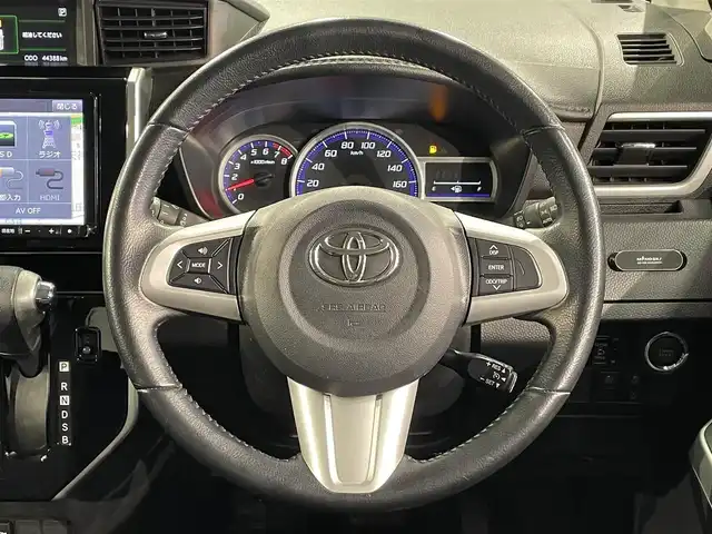 トヨタ タンク カスタムG S 愛知県 2017(平29)年 4.5万km ファインブルーマイカメタリック/シルバー2トーン ＡＬＰＩＮＥ９インチナビ/両側パワースライドドア/衝突軽減ブレーキ/車線逸脱警報/クリアランスソナー/先行車発進告知/クルーズコントロール/バックカメラ/ビルトインETC/アイドリングストップ/USB＆HDMI入力端子/ＬＥＤヘッドライト/ISOFIX/純正フロアマット/純正14インチアルミホイール