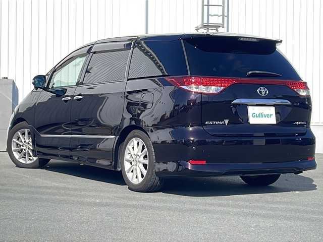 トヨタ エスティマ アエラス 20thアニバーサリー 三重県 2012(平24)年 9.6万km ボルドーマイカメタリック 禁煙/純正ナビ/サンルーフ/純正後席モニター/バックカメラ/ETC/コーナーセンサー/ハーフレザーシート/両側パワースライドドア/クルーズコントロール/オットマン/ウッドコンピステア/ステアスイッチ/LEDオートライト/電動格納ミラー