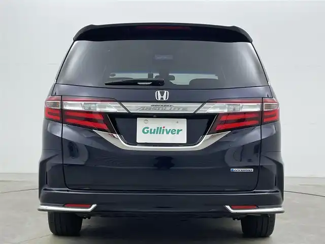 ホンダ オデッセイ ハイブリッド アブソルートセンシングEXパック 岡山県 2017(平29)年 6.9万km プレミアムヴィーナスブラックP 純正ナビ(3HU3)/【Bluetooth/フルセグTV/CD/DVD/HDMI】/全方位カメラ/１００Ｖ電源/両側パワースライドドア/衝突軽減ブレーキ/レーダークルーズコントロール/ハーフレザーシート/ブラインドスポットモニター/運転席パワーシート/ビルトインＥＴＣ/ＬＥＤヘッドライト　/フォグランプ/純正17インチアルミホイール/スマートキー×2