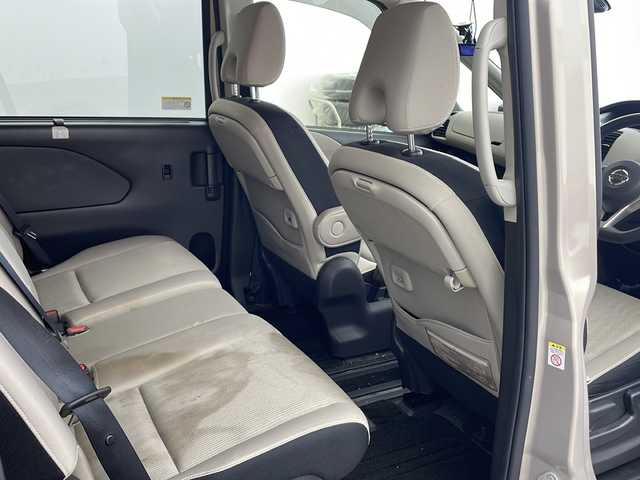 日産 セレナ ハイウェイスター プロパイロットED 兵庫県 2017(平29)年 6.6万km カシミヤグレージュ ・純正ナビ/CD/DVD/Blu-ray/BT/SD/TV/・バックカメラ/・フリップダウンモニター/・スマートキー/・ビルトインETC/・前後ドラレコ/・両側パワースライドドア/・電子パーキング/・オートブレーキホールド/・プロパイロット/・LDW(車線逸脱警報)/・LDP(車線逸脱防止支援システム)/・エマージェンシーブレーキ/・標識認識機能/・前後コーナーセンサー/・ハンズフリーオートスライドドア/・純正アルミホイール