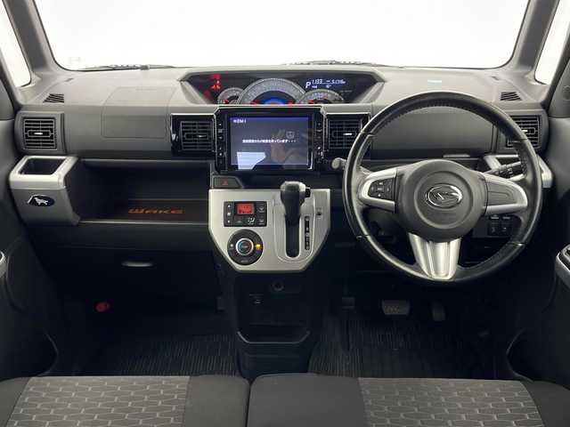 ダイハツ ウェイク G SA 千葉県 2015(平27)年 5.2万km パールホワイトⅢ/トニコオレンジメタリック 2トーン スマートアシスト/両側パワースライドドア/純正ナビ/フルセグ/CD/DVD/バックカメラ/Bluetooth/ETC/HDMI/ドライブレコーダー（前方）/アイドリングストップ/純正フロアマット/純正ドアバイザー/ステアリングスイッチ/革巻きステアリング/ロールサンシェード/純正15インチアルミホイール/プッシュスタート/スマートキー/フォグランプ/LEDヘッドライト/電格ミラー/オートエアコン/バニティミラー/オートライト