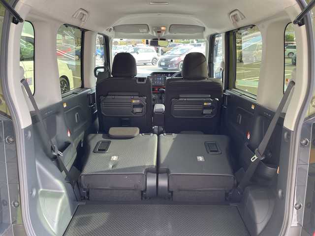 ダイハツ タント ファンクロスターボ 愛知県 2023(令5)年 2.7万km ブラックマイカメタリック/フォレストカーキメタリック 純正10型ディスプレイオーディオ　ナビ機能なし/両側パワースライドドア/シートヒーター/バックカメラ/コーナーセンサー/純正アルミホイール/ルーフレール/LEDヘッドライト/オートマチックハイビーム/ドライブレコーダー/ETC/衝突軽減システム/フルセグ/Bluetooth/ステアリングスイッチ/スマートキー/プッシュスタート