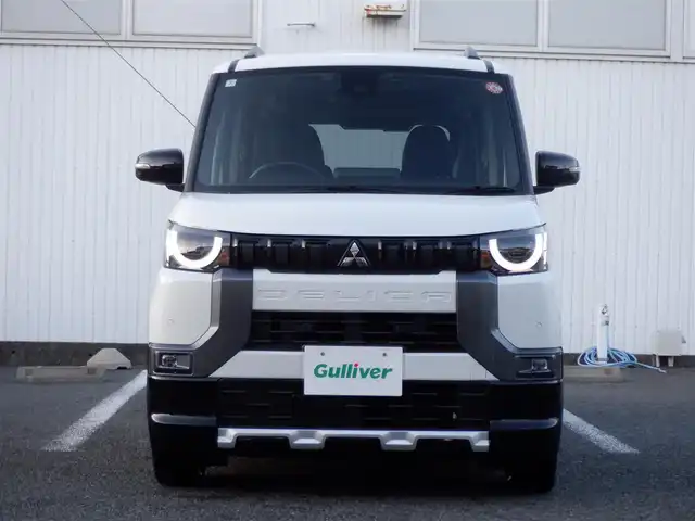 三菱 デリカミニ T プレミアム 静岡県 2024(令6)年 2.6万km アメジストブラック/シルキーホワイト  ワンオーナー(保証書あり)/ 純正ナビ(MM223D-LM)/ 全方位モニター/ e-Assist/ 両側パワースライドドア/ パドルシフト/ ビルトインETC2.0/ 純正ドライブレコーダー/ スマートキー/ プッシュスタート/ ハーフレザーシート/ 前席シートヒーター/ 純正15インチアルミ/ 純正LEDヘッドライト/ フォグランプ/ 純正フロアマット