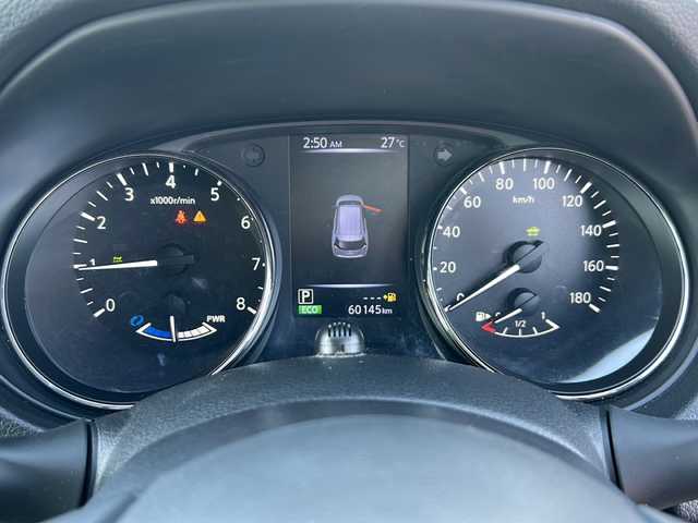 日産 エクストレイル ハイブリッド 20Xi 青森県 2018(平30)年 6.1万km ダイヤモンドブラック ・4WD/・プロパイロット/・純正9インチナビ/・フリップダウンモニター/・フルセグ/・Bluetooth/・全方位カメラ/・デジタルインナーミラー/・純正ドライブレコーダー/・衝突軽減ブレーキ/・レーダークルーズコントロール/・レーンキープアシスト/・パワーバックドア/・前後コーナーセンサー/・社外ETC/・スマートキー/・純正17AW/・オートライト/・保証書・取説あり