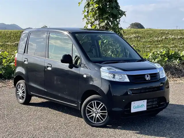 ホンダ ライフ G 新潟県 2012(平24)年 9万km ナイトホークブラックパール 4WD/CD/USB/バックカメラ/ベンチシート/スマートキー/社外13インチアルミホイール