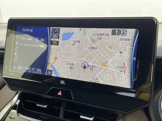 トヨタ ハリアー ハイブリッド Z レザーパッケージ 愛知県 2021(令3)年 1.4万km プレシャスブラックパール /禁煙車・ワンオーナー//T-Connect SDナビ//JBLプレミアムサウンド//パノラミックビューモニター//デジタルインナーミラー(前後方録画機能付)//カラーヘッドアップディスプレイ//ハンズフリーパワーバックドア//純正19インチアルミホイール//フルセグTV・Bluetooth・AppleCarPlay・AndroidAuto//ETC2.0//前後ドライブレコーダー(ZDR 037)//本革シート//前席パワーシート//純正フロアマット//Toyota Safety Sense//プリクラッシュセーフティ//レーントレーシングアシスト//レーダークルーズコントロール//アダプティブハイビームシステム//LEDヘッドライト//オートライト//フロント・リヤフォグランプ//ロードサインアシスト//先行車発進告知//パーキングサポートブレーキ//ブラインドスポットモニター//リヤクロストラフィックアラート//車両接近通報//横滑り防止//ヒルスタートアシスト//運転席電動ランバーサポート//ポジションメモリー//前席快適温熱シート+シートベンチレーション//本革巻きステアリング//ステアリングヒーター//ナノイーX//イモビライザー//スペアキー1本//保証書・取扱説明書