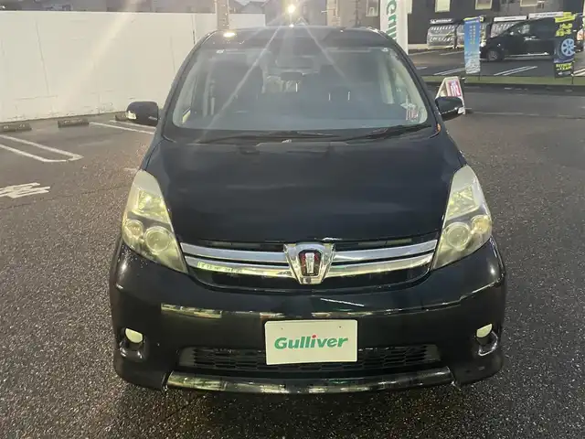トヨタ アイシス プラタナ Vセレクション 新潟県 2013(平25)年 19.8万km 黒 ワンオーナー/４WD/純正ホイール夏タイヤ装着/社外ホイールスタッドレスタイヤ車載/ワンセグテレビ/ウィンカーミラー/ドアバイザー/プッシュスタート/片側パワースライドドア/Bluetooth/純正フロアマット/スペアキー1個