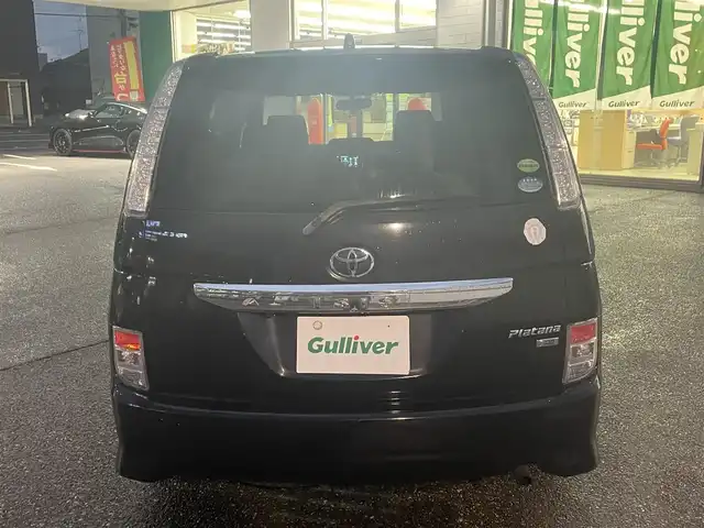 トヨタ アイシス プラタナ Vセレクション 新潟県 2013(平25)年 19.8万km 黒 ワンオーナー/４WD/純正ホイール夏タイヤ装着/社外ホイールスタッドレスタイヤ車載/ワンセグテレビ/ウィンカーミラー/ドアバイザー/プッシュスタート/片側パワースライドドア/Bluetooth/純正フロアマット/スペアキー1個