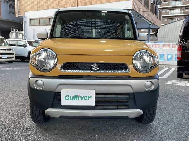 スズキ ハスラー G 大阪府 2019(令1)年 6.2万km アクティブイエロー/ホワイト2トーンルーフ プッシュスタート/スペアキー/ETC/衝突被害軽減装置/車線逸脱防止装置/横滑り防止装置/アイドリングストップ/電動格納ミラー/フルフラットシート/純正フロアマット/シートヒーター