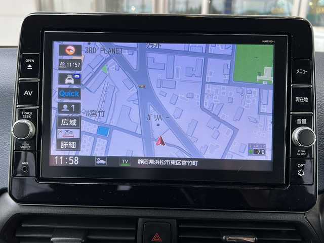 日産 デイズ ハイウェイスターX 静岡県 2020(令2)年 2.8万km ブラック 純正ナビ/・SD/・FM/AM/・フルセグTV/・Bluetooth/・CD/DVD/・MUSIC STOCKER/主要装備/・アラウンドビューモニター/・エマージェンシーブレーキ/・ドライブレコーダー/・サイドカーテンエアバッグ/・ＬＥＤヘッドライト/・クリアランスソナー/・アイドリングストップ/・ステアリングリモコン/・車線逸脱警報/・オートライト/・14インチアルミ