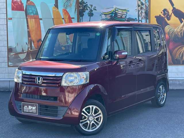 ホンダ Ｎ ＢＯＸ SSパッケージ 宮崎県 2014(平26)年 2.8万km プレミアムディープロッソパール 純正ナビ/CD/ＤＶＤ/Ｂｌｕｅｔｏｏｔｈ/ワンセグＴＶ/ＥＴＣ　/バックカメラ　/両側パワースライドドア　/シティブレーキアクティブ　/純正フロアマット/ドアバイザー