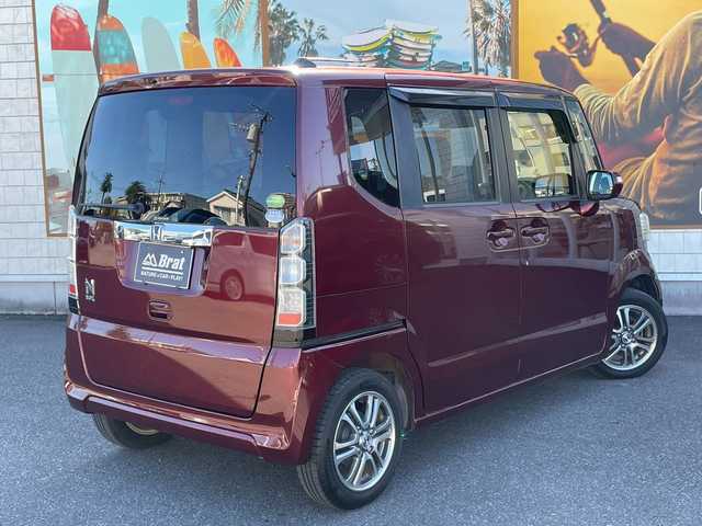 ホンダ Ｎ ＢＯＸ SSパッケージ 宮崎県 2014(平26)年 2.8万km プレミアムディープロッソパール 純正ナビ/CD/ＤＶＤ/Ｂｌｕｅｔｏｏｔｈ/ワンセグＴＶ/ＥＴＣ　/バックカメラ　/両側パワースライドドア　/シティブレーキアクティブ　/純正フロアマット/ドアバイザー