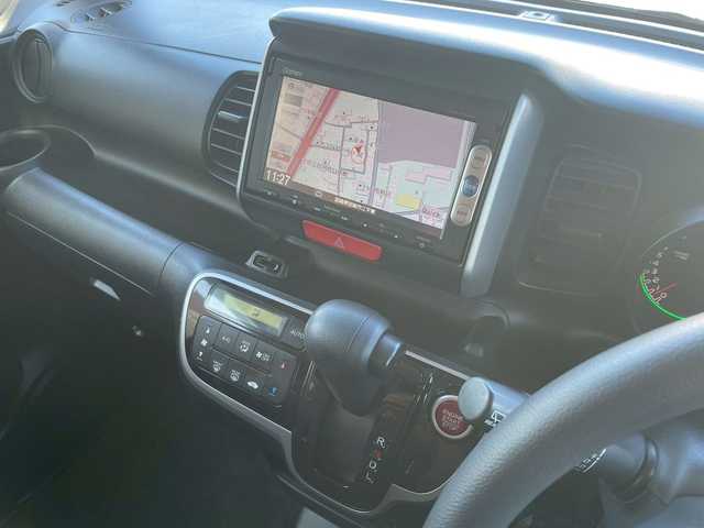 ホンダ Ｎ ＢＯＸ SSパッケージ 宮崎県 2014(平26)年 2.8万km プレミアムディープロッソパール 純正ナビ/CD/ＤＶＤ/Ｂｌｕｅｔｏｏｔｈ/ワンセグＴＶ/ＥＴＣ　/バックカメラ　/両側パワースライドドア　/シティブレーキアクティブ　/純正フロアマット/ドアバイザー