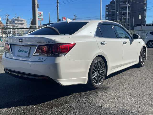 トヨタ クラウン ハイブリッド アスリートG 神奈川県 2016(平28)年 14.3万km ホワイトパールクリスタルシャイン 純正ナビ/LEDライト/クルーズコントロール（追従有）/フルセグTV/ETC/Bluetooth/サンルーフ/ステアリングリモコン/全部ドラレコ/シートメモリー機能/オートライト/ハイビーム/パワーシート（D/N席）/電動ステアリング調整/CD/DVD(Blu-ray再生可）/純正フロアマット/バイザー/バックカメラ/エアコンスイング機能/プッシュスタート/スマートキー