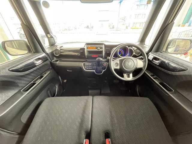 ホンダ Ｎ ＢＯＸ カスタム G Lパッケージ 千葉県 2012(平24)年 2万km プレミアムホワイトパール ワンオーナー/Gathersカーオーディオ/・ラジオ/CD/AUX/アイドリングストップ/横滑り防止装置/パワースライドドア/オートライト/純正フロアマット/プッシュスタート/スマートキー/HIDヘッドライト/純正14インチAW/取扱説明書/保証書/スペアキー