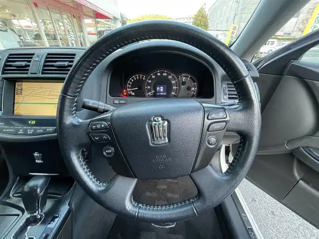 トヨタ クラウン アスリート Gパッケージ 長崎県 2008(平20)年 15.7万km ホワイトパールクリスタルシャイン 登録時156427km/純正ナビ/・TV/・DVD/・AM.FM/バックカメラ/ビルトインETC/クルーズコントロール/全席パワーシート/全席シートヒーター/D+N席ベンチレーション/ドライブレコーダー