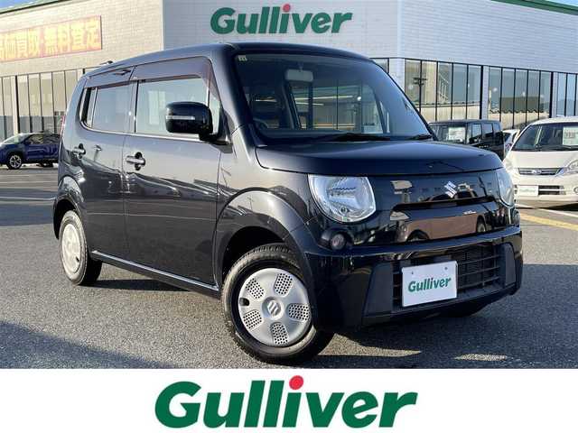 スズキ ＭＲワゴン X 鳥取県 2011(平23)年 6万km ブルーイッシュブラックパール3 4WD/純正ディスプレイモニター/CD/USB/バックカメラ/運転席シートヒーター/ウィンカーミラー/電動格納ミラー/ベンチシート/プッシュエンジンスタート/フロアマット/ドアバイザー/保証書・取扱説明書/スペアキー/サマータイヤ積込み(4部山)