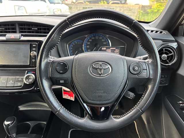 トヨタ カローラ フィールダー ハイブリッドG ダブルバイビー 福岡県 2017(平29)年 10.8万km ブラッキッシュアゲハガラスフレーク ワンオーナー/ディーラーナビ/（AM/FM/CD/DVD/SD/Bluetooth/ワンセグTV）/クルーズコントロール/横滑り防止/レーンキープ/衝突軽減/シートヒーター（運転席/助手席）/オートマチックハイビーム/純正アルミホイール/純正フロアマット/オートライト/フォグランプ/電格ミラー/ECOモード/EVモード/プッシュスタート/保証書/取扱説明書