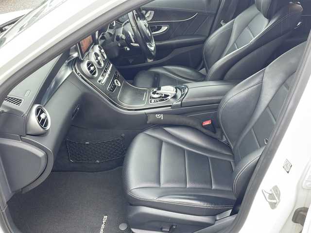 メルセデス・ベンツ Ｃ２００ アバンギャルド AMGライン 島根県 2015(平27)年 9.8万km ダイヤモンドホワイト メーカーナビゲーション/フルセグ BT/ブラインドスポットアシスト/アテンションアシスト/レーンキープアシスト/ブルメスターサウンド/レーダークルーズコントロール/パドルシフト/D席メモリシート/D席パワーシート/D/N席シートシーター/ETC/LEDヘッドライト/AUTOライト/アイドリングストップ/革巻きステアリング/ステアリングリモコン/純正18インチアルミホイール/ISOFIX/スマートキー