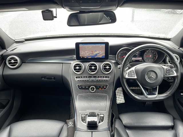 メルセデス・ベンツ Ｃ２００ アバンギャルド AMGライン 島根県 2015(平27)年 9.8万km ダイヤモンドホワイト メーカーナビゲーション/フルセグ BT/ブラインドスポットアシスト/アテンションアシスト/レーンキープアシスト/ブルメスターサウンド/レーダークルーズコントロール/パドルシフト/D席メモリシート/D席パワーシート/D/N席シートシーター/ETC/LEDヘッドライト/AUTOライト/アイドリングストップ/革巻きステアリング/ステアリングリモコン/純正18インチアルミホイール/ISOFIX/スマートキー