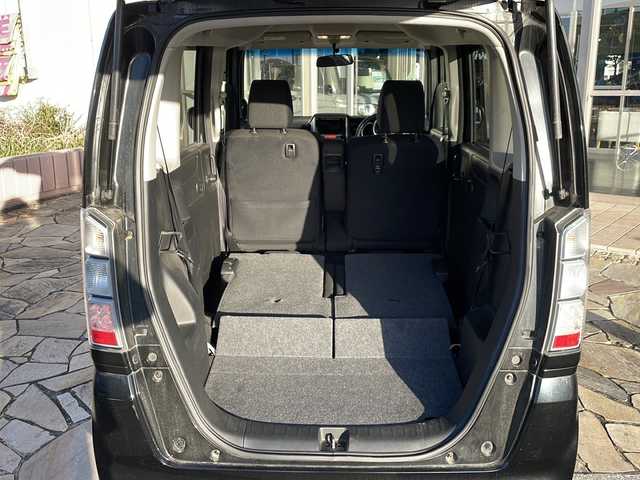 ホンダ Ｎ ＢＯＸ G ターボ Lパッケージ 静岡県 2014(平26)年 7.7万km 黒 主要装備/・両側パワスラ/・ETC/・クルコン/・横滑り防止装置/・純正フロアマット/・ステリモ/・パドルシフト/・スマートキー/・プッシュスタート/・オートエアコン