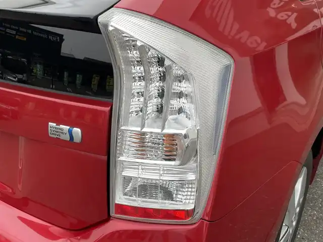 トヨタ プリウス S 新潟県 2011(平23)年 8.4万km レッドマイカメタリック メモリナビ/バックカメラ/ウィンカーミラー/クルーズコントロール/プッシュスタート/ETC/前後ドライブレコーダー/サマータイヤ車載