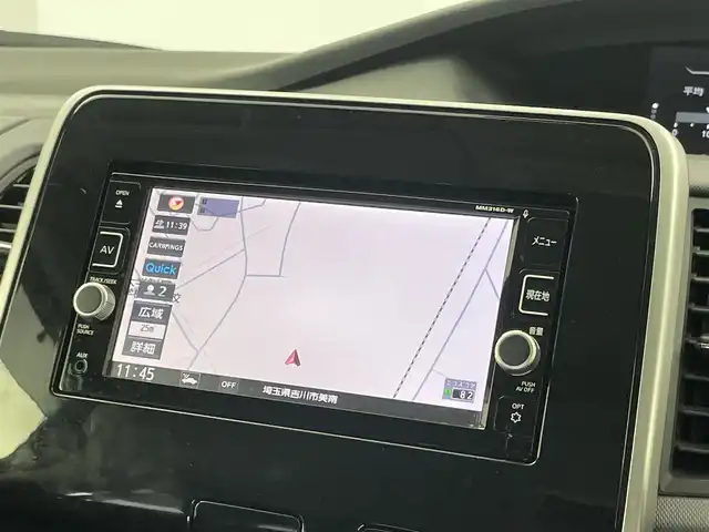 日産 セレナ X 埼玉県 2017(平29)年 6万km インペリアルアンバーP 純正7インチナビ/Bluetooth　TV　USB　AUX　CD　DVD　SD/後席フリップダウンモニター/片側パワースライドドア/クルーズコントロール/バックカメラ/ドライブレコーダー（前後）/オートライト/スマートキー/プッシュスタート