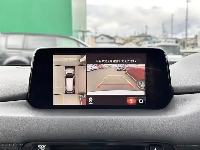 マツダ ＣＸ－８ XD Lパッケージ 宮城県 2018(平30)年 8.8万km スノーフレイクホワイトパールマイカ 360度ビューモニター/パーキングセンサー（フロント）/CD/DVD/地デジTV/＝＝＝/アドバンスドスマートシティブレーキサポート/ブラインドスポットモニタリング/パーキングセンサー（リア）/レーダークルーズコントロール/スマートブレーキサポート/レーンキープアシストシステム/車線逸脱警報システム/車間認知支援システム/交通標識認識システム/ドライバーアテンションアラート/ヘッドアップディスプレイ/純正ナビ/・Bluetooth/ETC2.0（バイザー裏）/パワーバックドア/本革シート/シートヒーター（前席/2列目）/パワーシート（運転席メモリー機能付）/革巻きステアリング/ステアリングヒーター/ステアリングスイッチ/電動パーキングブレーキ/ブレーキホールド/アダプティブLEDヘッドランプ/オートライト/スマートキー＆プッシュスタート/電動格納ミラー/ルーフレール/純正19インチAW/純正フロアマット/W/サイド/カーテンエアバッグ