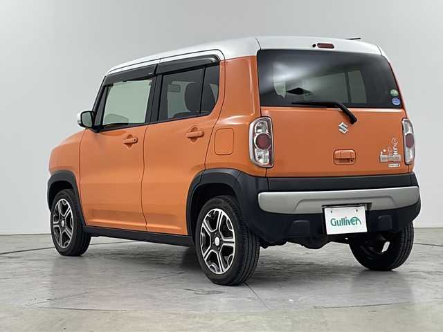 スズキ ハスラー X ターボ 道央・札幌 2014(平26)年 8.1万km パッションオレンジマイカ/スペリアホワイト ・４WD /ターボ/・スズキ セーフティ サポート/・レーダーブレーキサポート/・誤発進抑制機能などが含まれます/・社外SDナビ（AVN113MV）/（CD/AM/FM・USB/ワンセグTV）/・シートヒーター/・アイドリングストップ/・ウィンカーミラー/ドアバイザー/・プッシュスタート/スマートキー/・エンジンスターター/・HIDヘッドライト/フォグランプ/・純正フロアマット/・夏タイヤAW付き積込み/・横滑り防止装置/・盗難防止装置