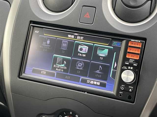 日産 ノート X 静岡県 2016(平28)年 6.1万km ダークメタルグレー 1オーナー /衝突軽減B /レーンキープ　/純正ナビ /地デジ /オートライト /ETC /フロアマット　/ISOFIX /スマートキー  /スペアキー　/保証書　/取説