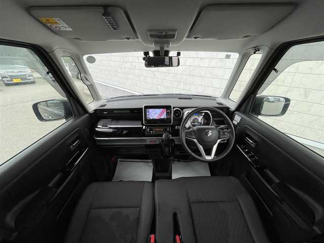 スズキ スペーシア カスタム HYBRID XS ターボ 山形県 2019(令1)年 4.5万km ブルーイッシュブラックパール3 ワンオーナー/４WD/禁煙車/社外SDナビ/・フルセグ/CD/DVD/AM/FM/Bluetooth/衝突軽減ブレーキ/横滑り防止装置/盗難防止装置/レーンキープアシスト/コーナーセンサー/ヘッドアップディスプレイ/クルーズコントロール/全方位カメラ/両側パワースライドドア/オートライト/LEDライト/フォグランプ/スマートキー/スペアキー/ダブルエアバック/純正フロアマット/純正15インチアルミホイール/ETC/パドルシフト/ドライブレコーダー