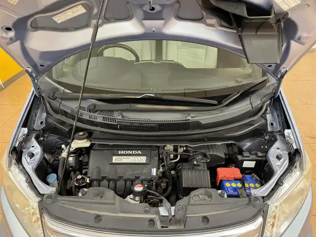 ホンダ フリード スパイク ハイブリット ジャストセレクション 群馬県 2012(平24)年 2.1万km プレミアムブルーオパールメタリック ホワイトハウスポップアップルーフ/純正7インチナビ/・ワンセグTV/・CD/SD/USB/・FM/AM/バックカメラ/ドライブレコーダー/片側パワースライドドア/クルーズコントロール/リモコンキー/純正フロアマット/HIDヘッドライト/オートライト/電動格納ミラー/横滑り防止機能