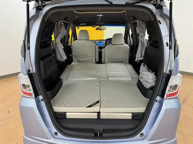 ホンダ フリード スパイク ハイブリット ジャストセレクション 群馬県 2012(平24)年 2.1万km プレミアムブルーオパールメタリック ホワイトハウスポップアップルーフ/純正7インチナビ/・ワンセグTV/・CD/SD/USB/・FM/AM/バックカメラ/ドライブレコーダー/片側パワースライドドア/クルーズコントロール/リモコンキー/純正フロアマット/HIDヘッドライト/オートライト/電動格納ミラー/横滑り防止機能