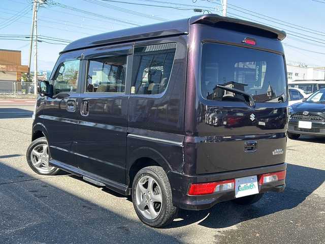 スズキ エブリィ ワゴン PZターボ スペシャル 秋田県 2017(平29)年 4.4万km ムーンライトバイオレットPM 純正SDナビ/純正BT、CD、DVD、TV/両側パワースライドドア/社外14インチAW/ドライブレコーダー/バックカメラ/４WD/スペアキー/ETC2.0