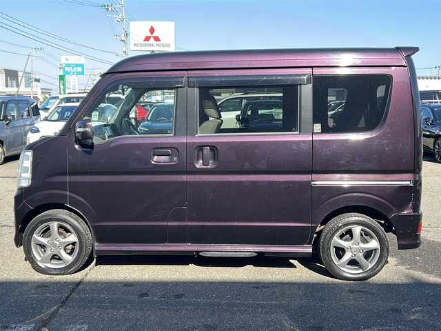 スズキ エブリィ ワゴン PZターボ スペシャル 秋田県 2017(平29)年 4.4万km ムーンライトバイオレットPM 純正SDナビ/純正BT、CD、DVD、TV/両側パワースライドドア/社外14インチAW/ドライブレコーダー/バックカメラ/４WD/スペアキー/ETC2.0