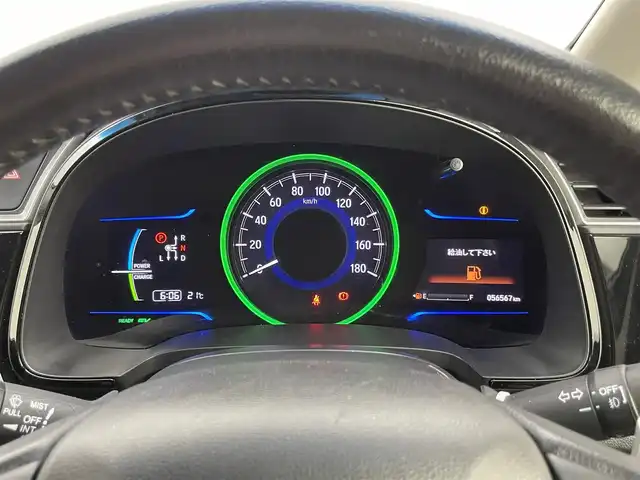 ホンダ シャトル ハイブリッド X 千葉県 2016(平28)年 5.7万km ミッドナイトブルービームM あんしんパッケージ/・低速域衝突軽減ブレーキ/・誤発進抑制機能/・サイド/カーテンエアバッグ/純正７型ナビ（VXM-174VFi）/・CD/DVD再生/・Bluetooth/・フルセグTV/LEDヘッドライト（オートライト付）/フォグランプ/バックカメラ/ETC/クルーズコントロール/衝突軽減ブレーキ/パドルシフト/アルミペダル/電動格納サイドミラー/ステアリングスイッチ/ドアバイザー/ハーフレザーシート/アイドリングストップ/ウィンカーミラー/プッシュスタート/カーテンエアバック