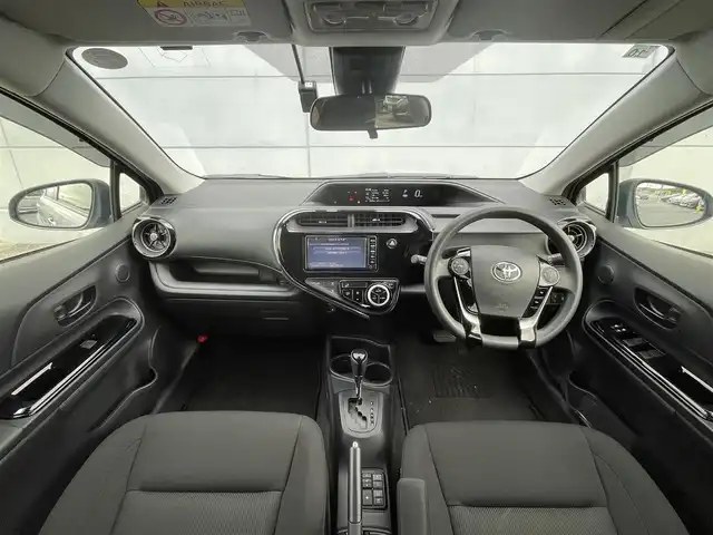 トヨタ アクア S スタイルブラック 千葉県 2018(平30)年 0.7万km シルバーM ワンオーナー/純正７インチナビ（ラジオ/CD/BT/SD/フルセグ）　/トヨタセーフティセンス/衝突軽減ブレーキ/オートハイビーム/車線逸脱防止装置/バックカメラ/前席シートヒーター/スマートキー/ＬＥＤヘッドライト/前後コーナーセンサー/スマートキー/純正アルミホイール