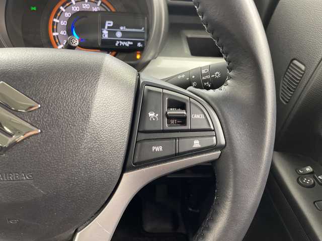 スズキ スペーシア ギア HYBRID XZ 岐阜県 2021(令3)年 2.8万km デニムブルー ガンメタリック 2トーン 8インチ純正ナビ/　(AM/FM/CD/DVD/Bluetooth/フルセグTV)/全方位カメラ/衝突軽減ブレーキ/レーンキープアシスト/レーダークルーズコントロール/両側パワースライドドア/革巻きステアリング/ルーフレール/ビルトインETC/ドライブレコーダー/LEDヘッドライト/オートハイビーム/純正フロアマット　/純正ドアバイザー