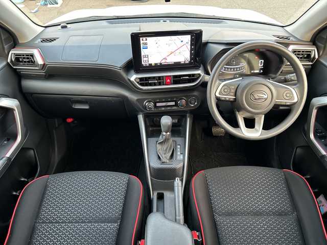 ダイハツ ロッキー X 広島県 2020(令2)年 2.9万km シャイニングホワイトパール ワンオーナー/9インチ純正メモリナビ/（フルセグTV/Bluetooth/CD/DVD/AM/FM）/全周囲カメラ/プッシュスタート/ドアバイザー/アイドリングストップ/ドライブレコーダー（前方のみ）/コーナーセンサー/スマートキー/スペアキー×１/LEDヘッドライト/ビルドインETC/衝突被害軽減システム