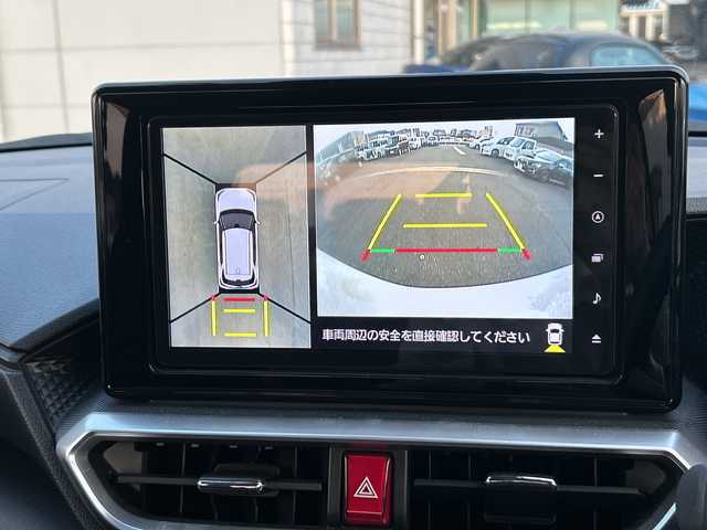 ダイハツ ロッキー X 広島県 2020(令2)年 2.9万km シャイニングホワイトパール ワンオーナー/9インチ純正メモリナビ/（フルセグTV/Bluetooth/CD/DVD/AM/FM）/全周囲カメラ/プッシュスタート/ドアバイザー/アイドリングストップ/ドライブレコーダー（前方のみ）/コーナーセンサー/スマートキー/スペアキー×１/LEDヘッドライト/ビルドインETC/衝突被害軽減システム